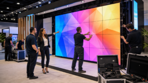 Why Your Trade Show Booth Needs Modular Video Wall Rental