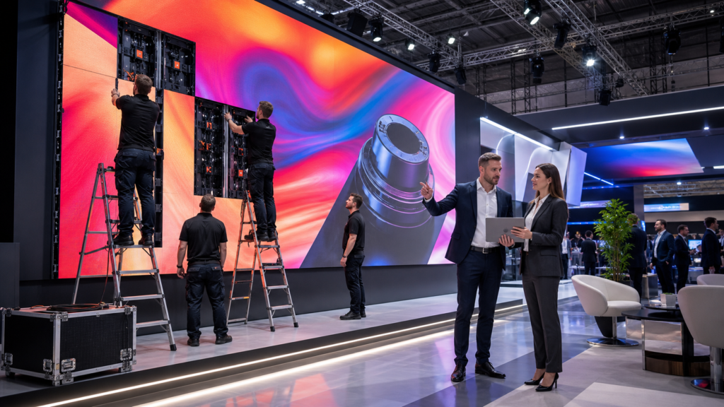 What Edmonton Video Wall Rentals Change About Trade Show Design