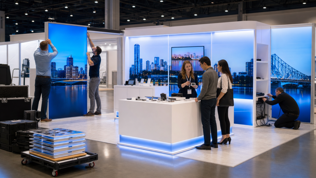 Strategic Trade Show Display Rental in Edmonton for Product Demos
