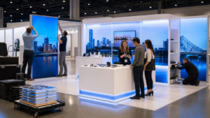 Strategic Trade Show Display Rental in Edmonton for Product Demos